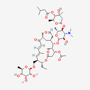 molecular formula C53H87NO19 B1682567 Tylvalosin CAS No. 63409-12-1