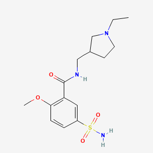 molecular formula C15H23N3O4S B1682569 Sulpiride CAS No. 15676-16-1