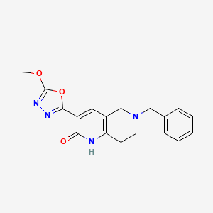 molecular formula C18H18N4O3 B1682574 SX-3228 CAS No. 156364-04-4