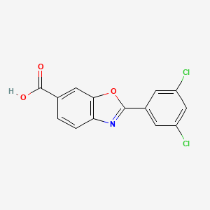 molecular formula C14H7Cl2NO3 B1682582 Tafamidis CAS No. 594839-88-0