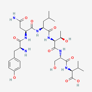 molecular formula C31H49N7O11 B1682586 Taltsv CAS No. 71487-43-9