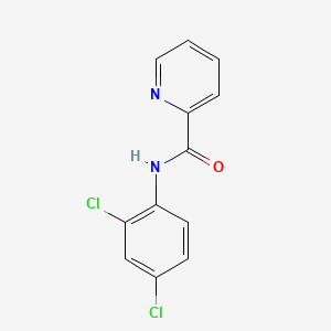 molecular formula C12H8Cl2N2O B1682590 N-(2,4-dichlorophenyl)pyridine-2-carboxamide CAS No. 794544-99-3