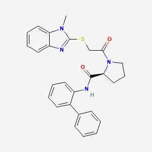 molecular formula C27H26N4O2S B1682611 TCS 1102 