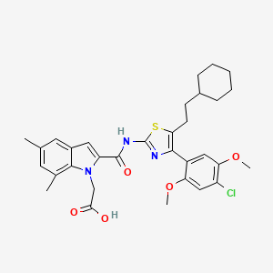 molecular formula C32H36ClN3O5S B1682613 SR 146131 CAS No. 221671-61-0