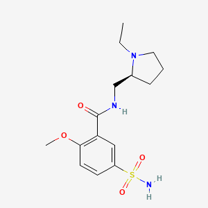 molecular formula C15H23N3O4S B1682626 Levosulpiride CAS No. 23672-07-3