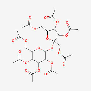 molecular formula C28H38O19 B1682640 Sucrose octaacetate CAS No. 126-14-7