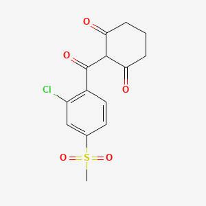 molecular formula C14H13ClO5S B1682642 Sulcotrione CAS No. 99105-77-8
