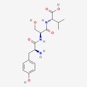molecular formula C17H25N3O6 B1682650 Tyroservaltide CAS No. 154039-16-4