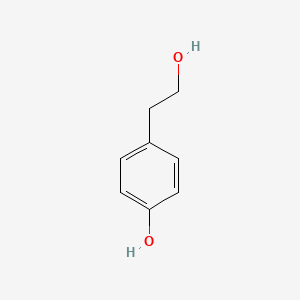 molecular formula C8H10O2 B1682651 Tyrosol CAS No. 501-94-0