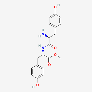 molecular formula C19H22N2O5 B1682654 Tyrosyltyrosine methyl ester CAS No. 13022-41-8