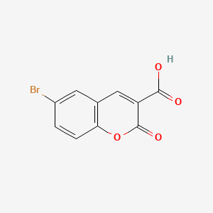 molecular formula C10H5BrO4 B1682678 6-bromo-2-oxo-2H-chromene-3-carboxylic acid CAS No. 2199-87-3