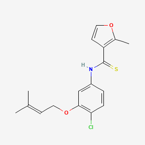 molecular formula C17H18ClNO2S B1682681 UC-781 CAS No. 178870-32-1
