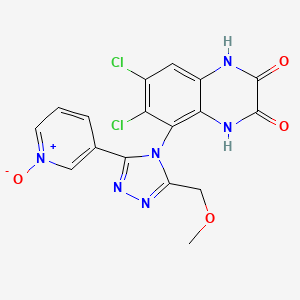 molecular formula C17H12Cl2N6O4 B1682693 DXC2E2ID76 CAS No. 212710-78-6