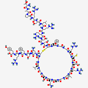 molecular formula C145H234N52O44S3 B1682697 Ularitide CAS No. 118812-69-4