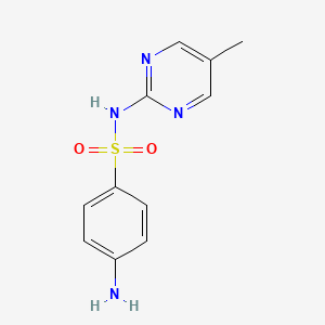 molecular formula C11H12N4O2S B1682704 Sulfaperin CAS No. 599-88-2