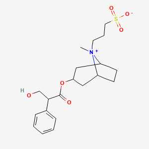 molecular formula C20H29NO6S B1682714 Sultroponium CAS No. 15130-91-3