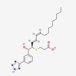 molecular formula C25H36N4O3S B1682715 Sulukast CAS No. 98116-53-1