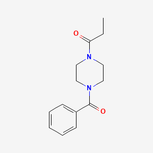 molecular formula C14H18N2O2 B1682719 Sunifiram CAS No. 314728-85-3