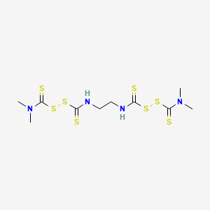 molecular formula C10H18N4S8 B1682735 Tecoram CAS No. 5836-23-7