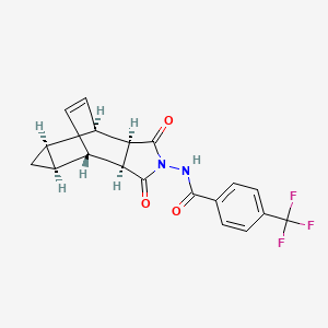 molecular formula C19H15F3N2O3 B1682736 Tecovirimat CAS No. 869572-92-9