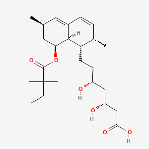 molecular formula C25H40O6 B1682744 Tenivastatin CAS No. 121009-77-6