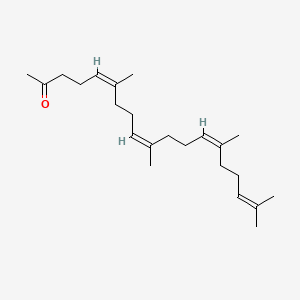 molecular formula C23H38O B1682746 香叶基香叶基丙酮 CAS No. 6809-52-5