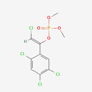 molecular formula C10H9Cl4O4P B1682751 Tetrachlorvinphos CAS No. 22248-79-9