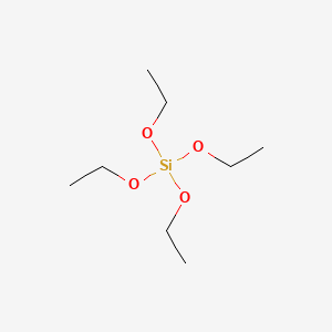molecular formula (C2H5O)4Si<br>C8H20O4Si B1682757 Tetraethoxysilane CAS No. 78-10-4