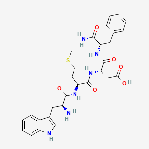 molecular formula C29H36N6O6S B1682758 Tetragastrin CAS No. 1947-37-1