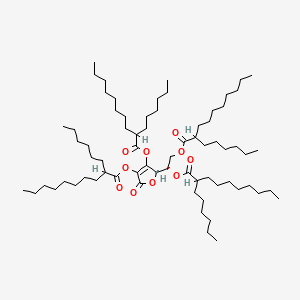 molecular formula C70H128O10 B1682761 Ascorbyl tetra-2-hexyldecanoate CAS No. 183476-82-6