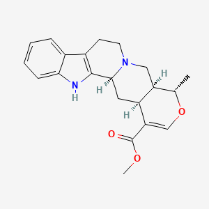 molecular formula C21H24N2O3 B1682762 Tetrahydroalstonine CAS No. 6474-90-4