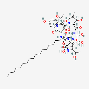 molecular formula C52H85N7O16 B1682765 Tetrahydroechinocandin B CAS No. 54651-06-8