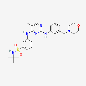 molecular formula C26H34N6O3S B1682787 JAK-IN-32 CAS No. 936091-56-4
