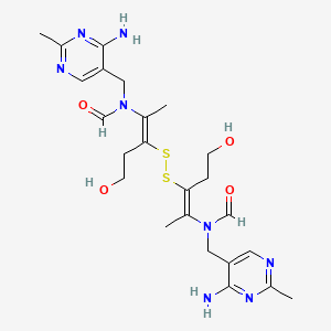 molecular formula C24H34N8O4S2 B1682795 Thiamine Disulfide CAS No. 67-16-3
