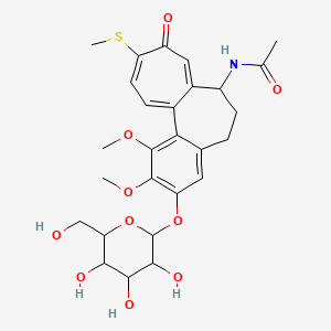 molecular formula C27H33NO10S B1682803 Colchicoside, 10-thio- CAS No. 602-41-5