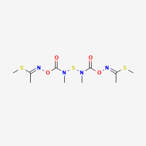 molecular formula C10H18N4O4S3 B1682804 Thiodicarb CAS No. 59669-26-0