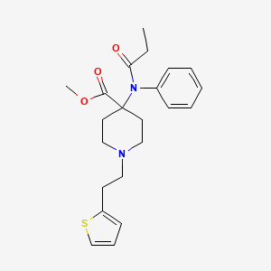 molecular formula C22H28N2O3S B1682806 Thiofentanil CAS No. 60771-38-2