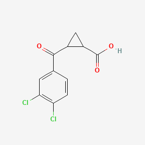 (1s,2s)-2-(3,4-Dichlorobenzoyl)cyclopropanecarboxylic Acid