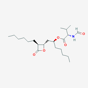 molecular formula C22H39NO5 B1682815 缬内酯 CAS No. 113276-96-3