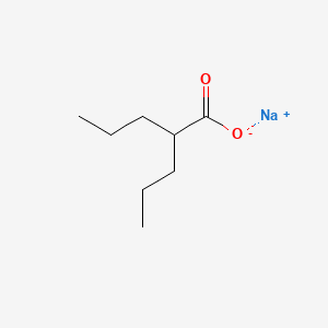 molecular formula C8H15NaO2 B1682816 Sodium valproate CAS No. 1069-66-5
