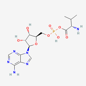 molecular formula C15H23N6O8P B1682819 Valyl adenylate CAS No. 52435-65-1