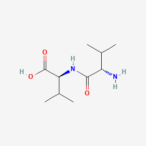 molecular formula C10H20N2O3 B1682822 缬-缬 CAS No. 3918-94-3