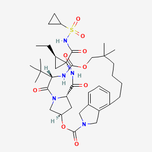 molecular formula C38H55N5O9S B1682823 Vaniprevir CAS No. 923590-37-8