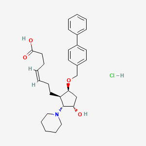 molecular formula C30H40ClNO4 B1682829 Vapiprost Hydrochloride CAS No. 87248-13-3