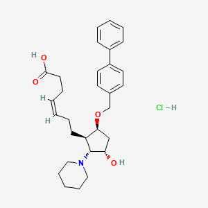 molecular formula C30H40ClNO4 B1682829 Vapiprost hydrochloride CAS No. 87248-13-3
