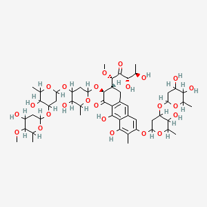 molecular formula C52H76O24 B1682831 Variamitsin CAS No. 12677-11-1