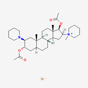 molecular formula C34H57BrN2O4 B1682834 溴化维库溴铵 CAS No. 50700-72-6