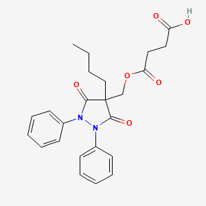 molecular formula C24H26N2O6 B1682836 Suxibuzone CAS No. 27470-51-5