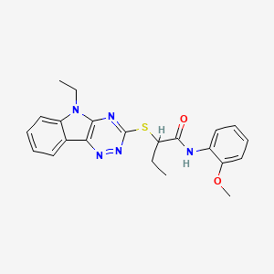molecular formula C22H23N5O2S B1682839 SW044248 