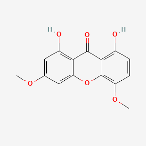 molecular formula C15H12O6 B1682844 Swerchirin CAS No. 521-65-3